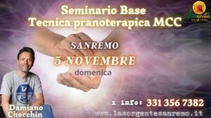 CORSO BASE MCC - SANREMO @ Associazione "La Sorgente"